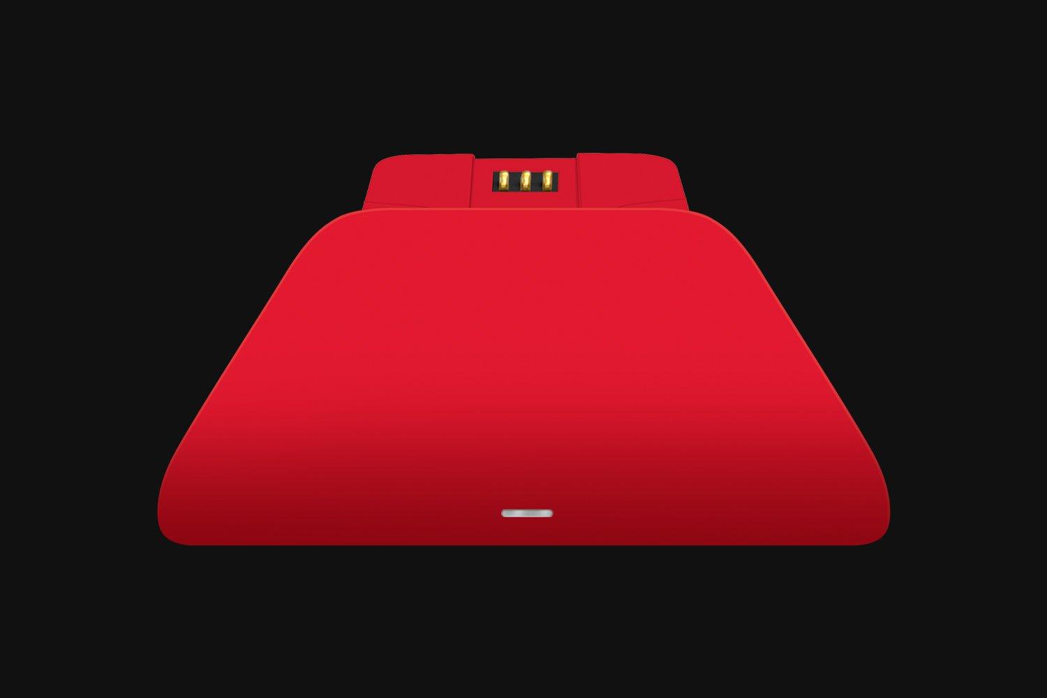 RAZER UNIVERSAL QUICK CHARGING STAND FOR XBOX / XBOX X/S / XBOX ONE ELITE CONTROLLER (PULSE RED) - DataBlitz