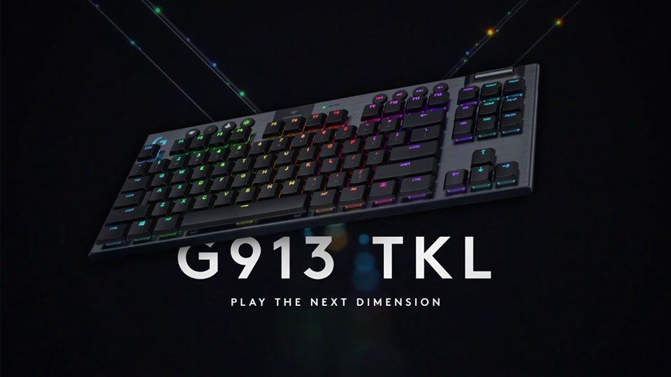 Logitech G913 Tenkeyless Lightspeed Wireless RGB Mechanical Gaming Key