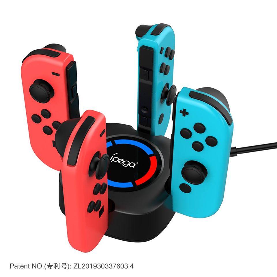 IPEGA 4-IN-1 CHARGING STATION FOR N-SWITCH JOY-CON CONTROLLERS (PG-9177) - DataBlitz