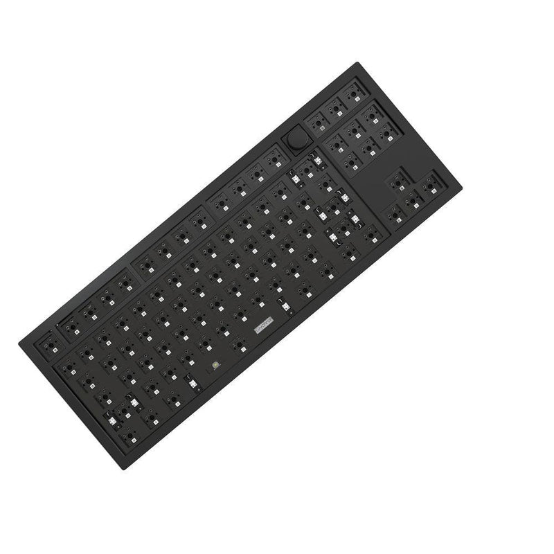 Keychron Q3 QMK Custom Mechanical Barebone Knob Wired Keyboard (Carbon Black) (Q3B1) - DataBlitz