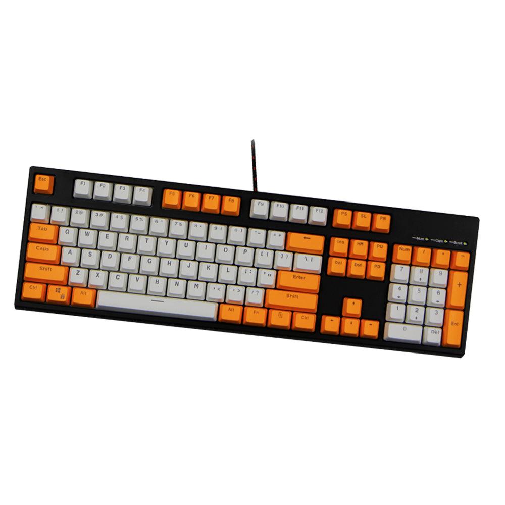 104 Doubleshot OEM PBT Keycaps (Thermal Orange) - DataBlitz
