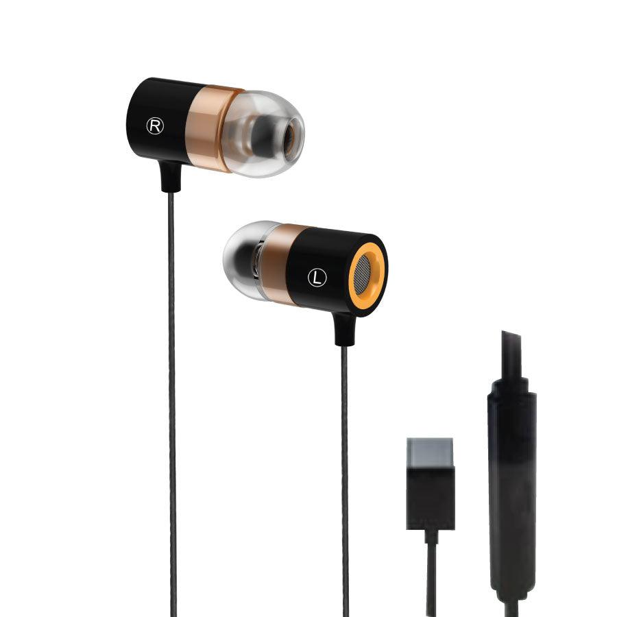 LENOVO LECOO EH103 TYPE-C WIRED EARPHONE (BLACK) - DataBlitz