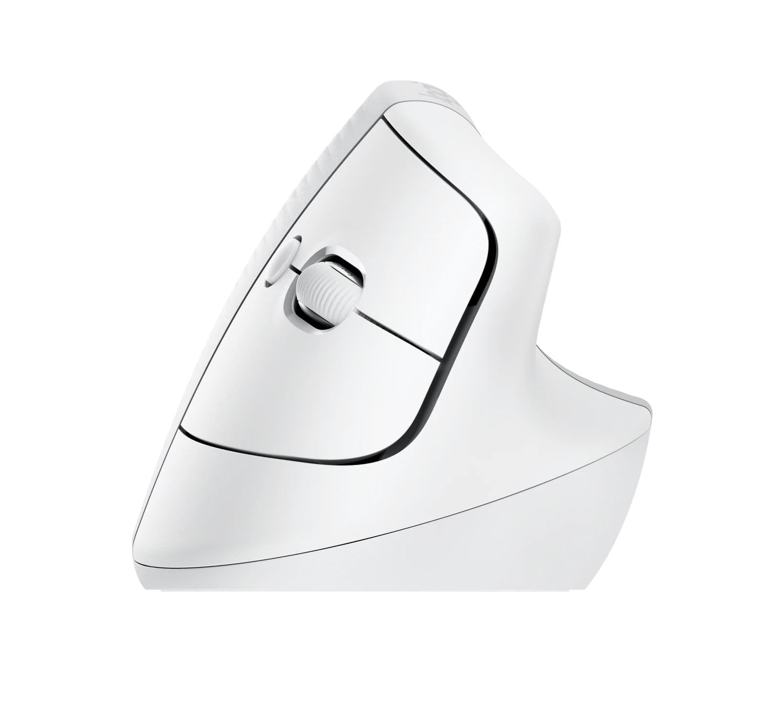 LOGITECH LIFT VERTICAL ERGONOMIC MOUSE (OFF-WHITE/PALE GREY) - DataBlitz