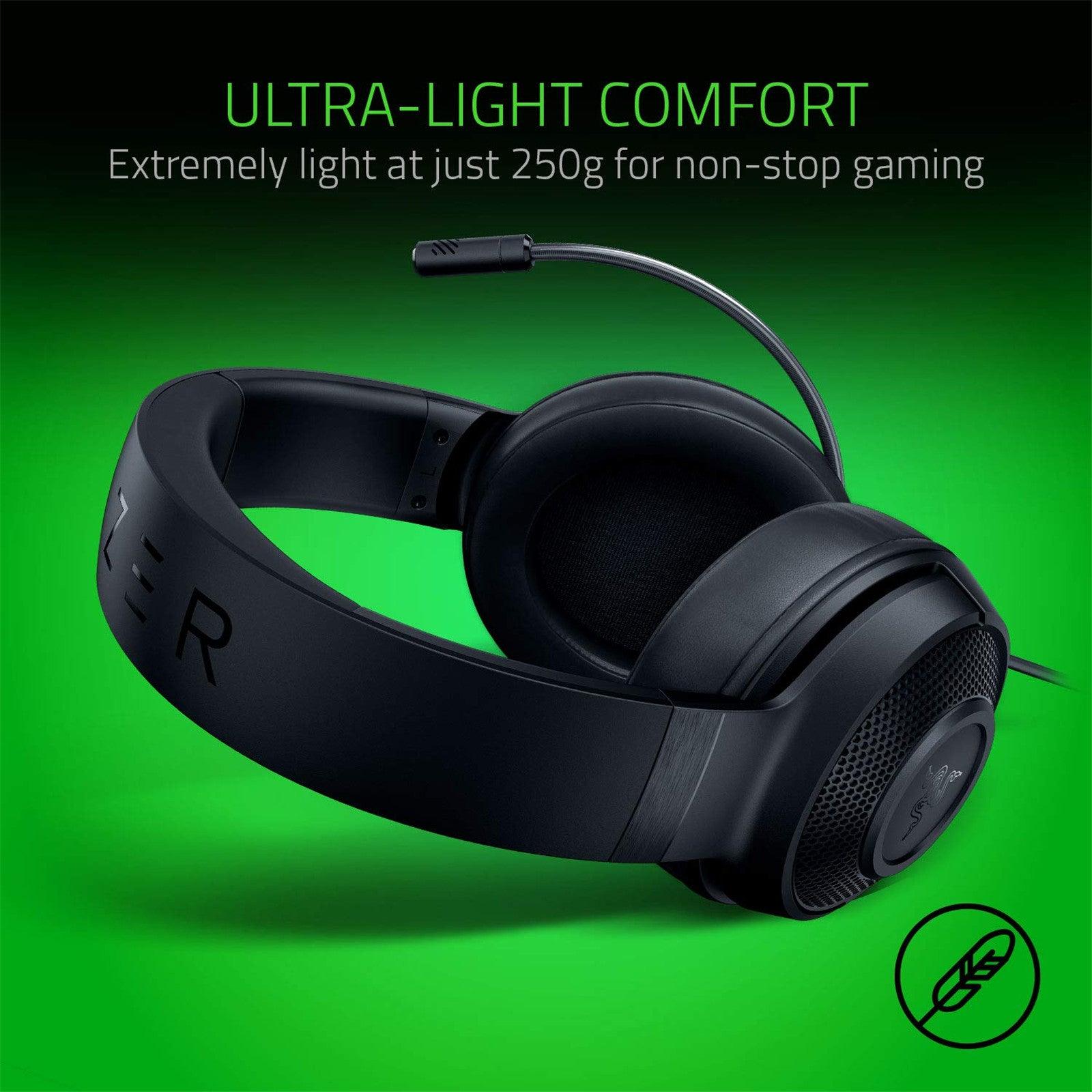 RAZER KRAKEN X MULTI-PLATFORM WIRED GAMING HEADSET (BLACK) - DataBlitz