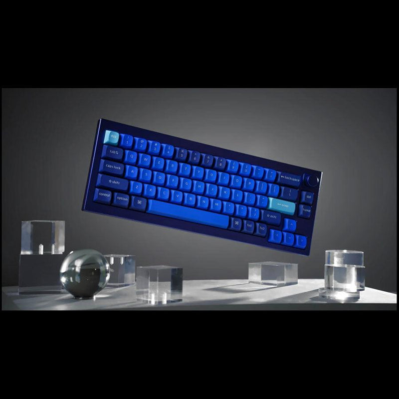 Keychron Q2 QMK Custom Mechanical Fully Assembled Navy Blue Keyboard (Gateron G Pro Blue Switch) (Q2j2) - DataBlitz