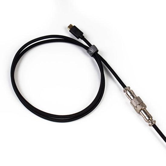 Keychron Custom Coiled Type-C Black Cable (Cab-B) - DataBlitz