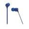 JBL T110BT WIRELESS IN-EAR HEADPHONES (BLUE) - DataBlitz