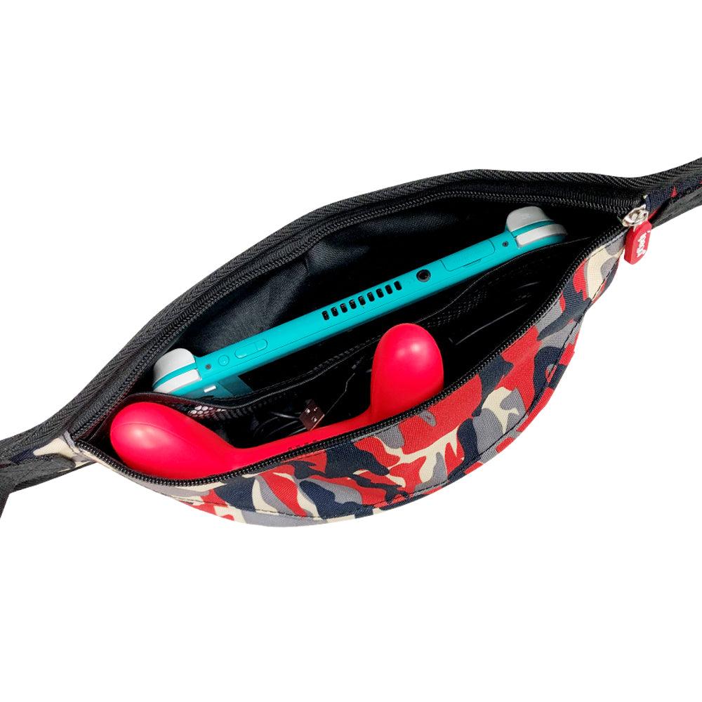 IPEGA CAMOUFLAGE SLING BAG FOR N-SWITCH LITE/N-SWITCH (RED) (PG-SW011) - DataBlitz