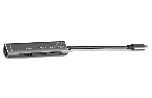 AKITOMO NSW COZYSMART USB 3.1 TYPE-C 4 IN 1 MULTI-PORTS HUBS (SILVER) - DataBlitz