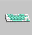 Redragon Castor Pro Wired/2.4G/BT 68-Keys RGB Gaming Keyboard - Yellow Switch (Green/White) (K631RGB-PRO-GW) - DataBlitz