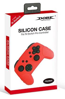 DOBE NSW SILICON CASE PRO CONTROLLER RED (TNS-1709) - DataBlitz