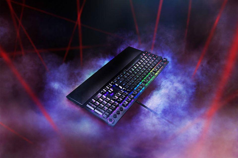 RAZER HUNTSMAN ELITE OPTO-MECHANICAL GAMING KEYBOARD (LIGHT & CLICKY) - DataBlitz