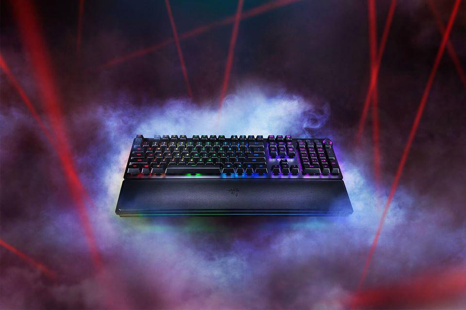 RAZER HUNTSMAN ELITE OPTO-MECHANICAL GAMING KEYBOARD (LIGHT & CLICKY) - DataBlitz