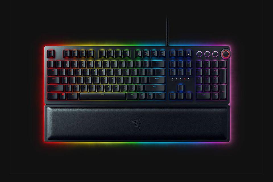 RAZER HUNTSMAN ELITE OPTO-MECHANICAL GAMING KEYBOARD (LIGHT & CLICKY) - DataBlitz
