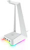 RAZER BASE STATION CHROMA HEADSET STAND WITH USB HUB (MERCURY) - DataBlitz
