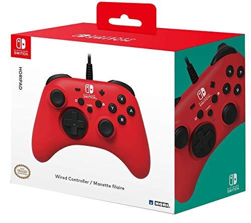 HORI NSW WIRED HORIPAD RED (NSW-156A) - DataBlitz