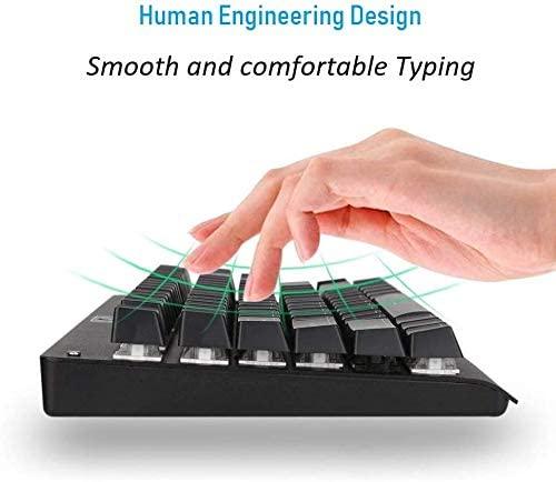 E-YOOSO Falcon Mechanical Gaming Keyboard Green Switch Z-77 (Black) - DataBlitz