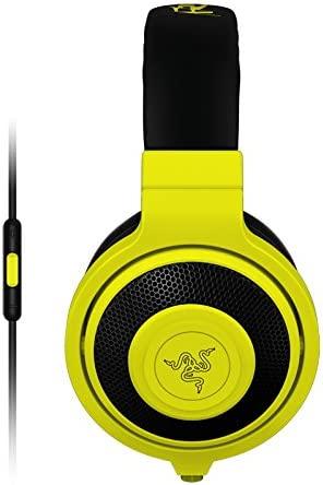 Razer Kraken Neon Yellow Essentials Music Headphones - DataBlitz