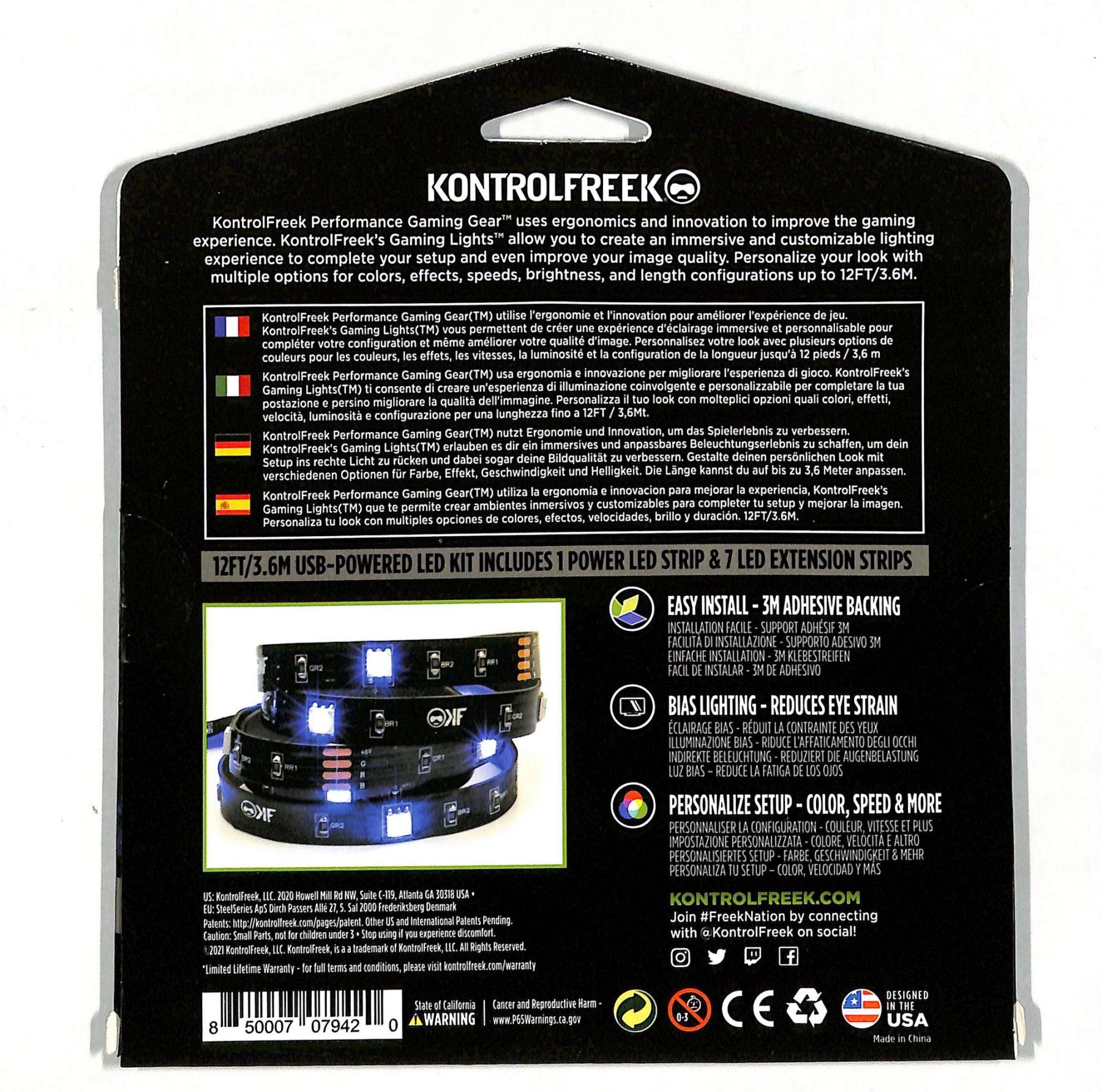 KONTROLFREEK GAMING LIGHTS - DataBlitz