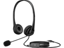 HP STEREO USB HEADSET G2 (BLACK) (428H5AA) - DataBlitz