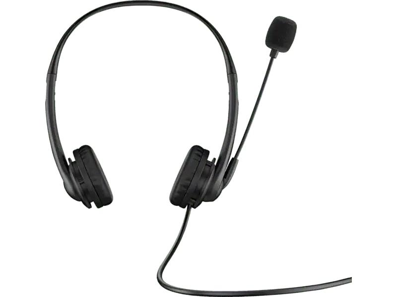 HP STEREO 3.5MM WIRED HEADSET G2 (BLACK) (428H6AA) - DataBlitz