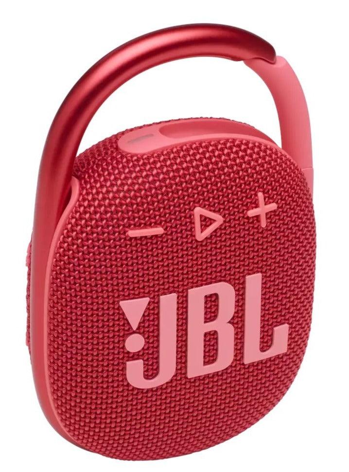 JBL Clip Waterproof Bluetooth Wireless Speaker (Red)