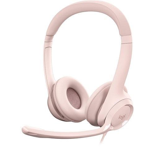 Logitech H390 USB Computer Headset (Rose) - DataBlitz