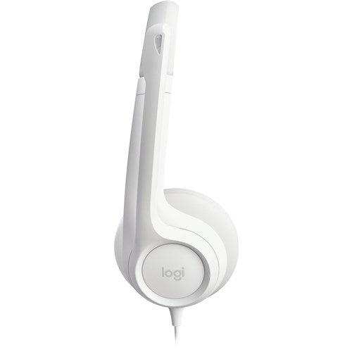 Logitech H390 USB Computer Headset (Off-White) - DataBlitz