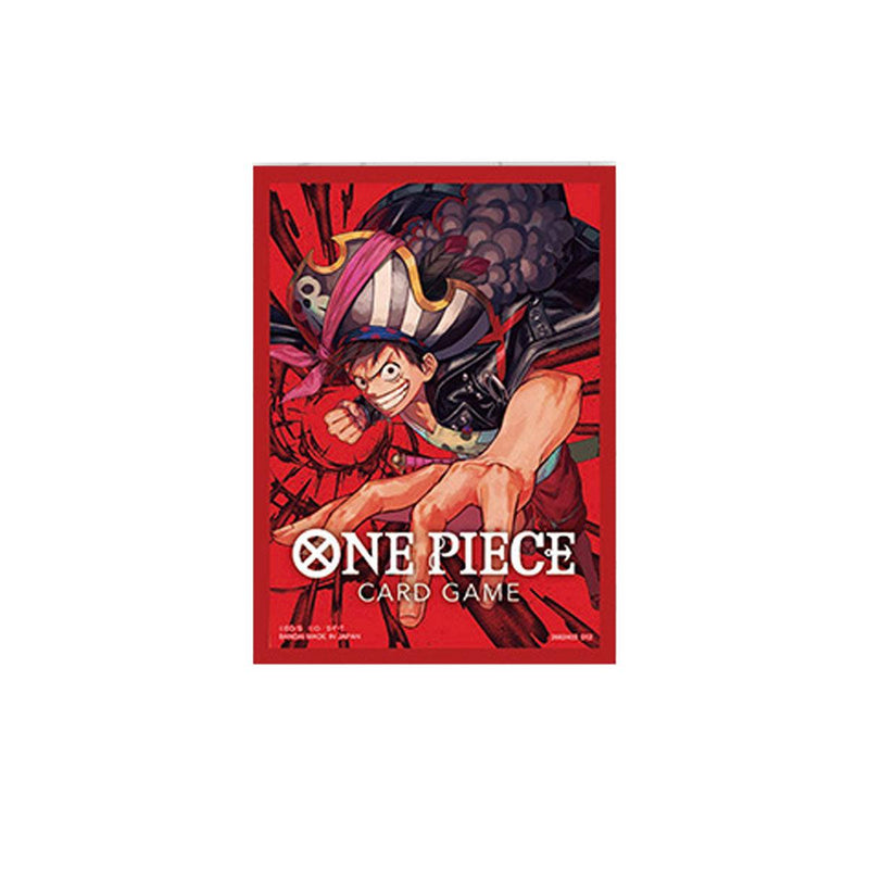 One Piece Card Game Official Sleeve Version 2 (Monkey D. Luffy) - DataBlitz