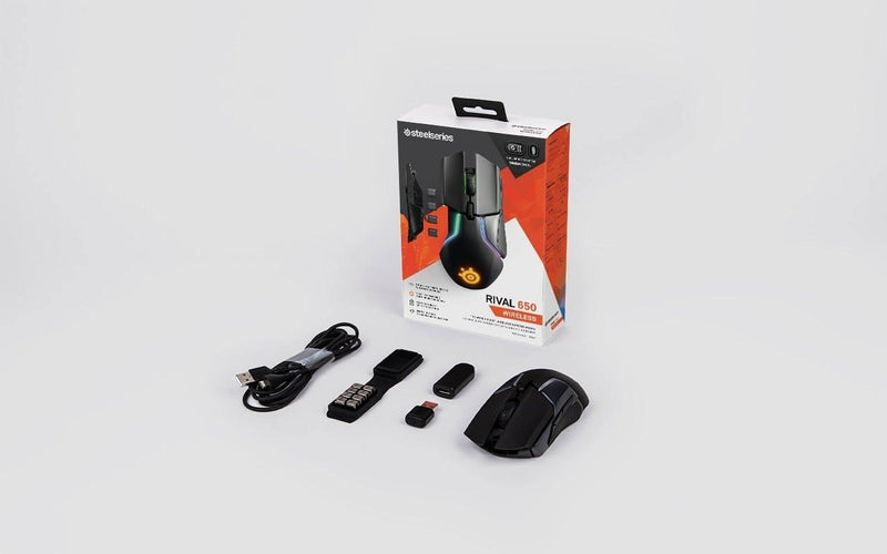 STEELSERIES RIVAL 650 WIRELESS GAMING MOUSE (PN62456) - DataBlitz