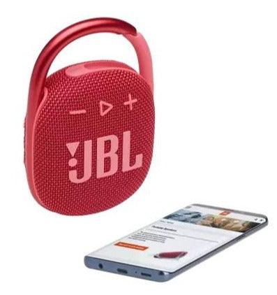 JBL CLIP 4 WATERPROOF BLUETOOTH WIRELESS SPEAKER (RED) - DataBlitz