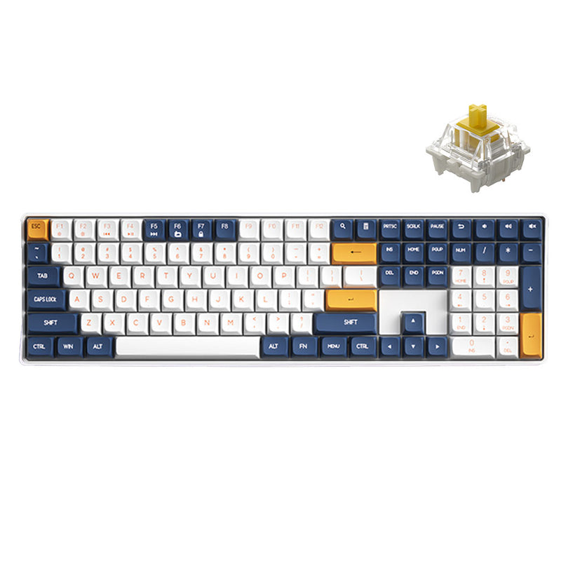 Darkflash GD108 110-Key Hotswap Wired+2.4G Wireless Mechanical Keyboard ...