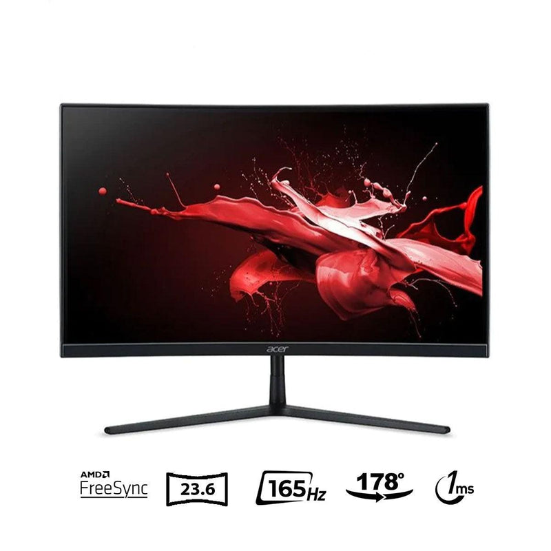 Acer EI242QR PBIIPX 23.6-Inch 165HZ FHD Curved VA Monitor - DataBlitz