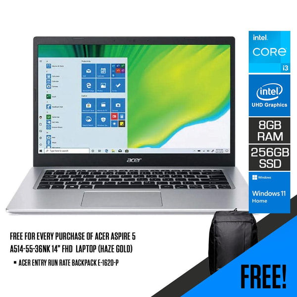 DataBlitz - Acer Aspire 5 A514-55-36NK Laptop (Haze Gold)