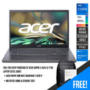 Acer Aspire 5 A515-57-7749 Laptop (Steel Gray) | 15.6" FHD (1920 x 1080) | i7-1255U | 8GB DDR4 | 512GB SSD | Intel Iris Xe | Windows 11 | MS Office & Student 2021 | Acer Entry Run Rate Backpack E-1620-P - DataBlitz