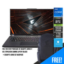 Gigabyte Aorus 17 XE5-73PH534GH Gaming Laptop (Black) | 17.3" FHD | i7-12700H | 16GB DDR5 | 1 TB SSD | RTX™ 3070 Ti | Windows 11 | Gigabyte Aorus G2 Backpack | AORUS H1 HEADSET | AORUS M4 RGB MOUSE - DataBlitz