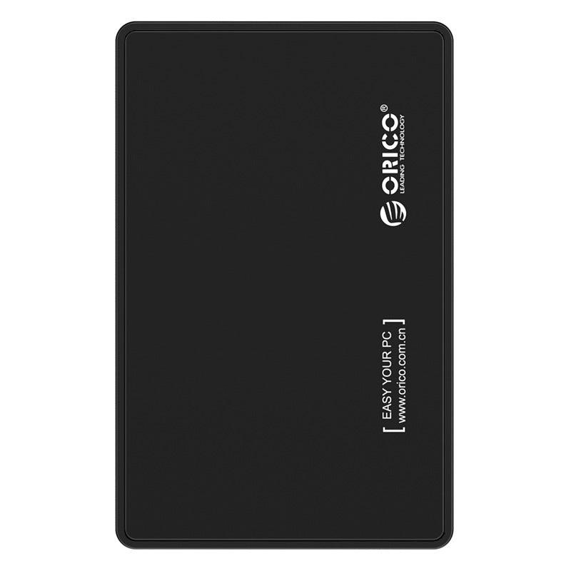 ORICO 2.5”  USB 3.0 Hard Drive Enclosure (Black) (2588US3 V1) - DataBlitz