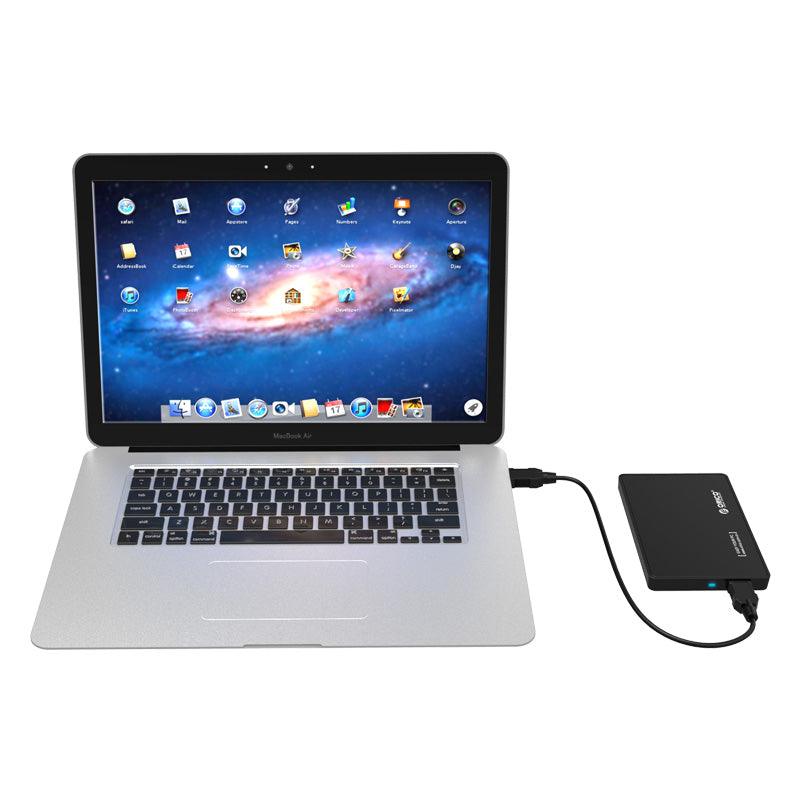 ORICO 2.5”  USB 3.0 Hard Drive Enclosure (Black) (2588US3 V1) - DataBlitz
