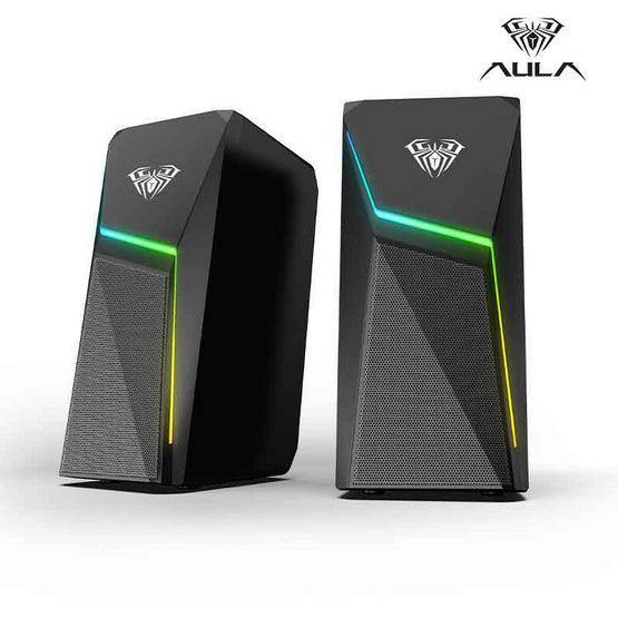 Aula Wind N-521 RGB 2.0 Desktop Gaming Speaker - DataBlitz