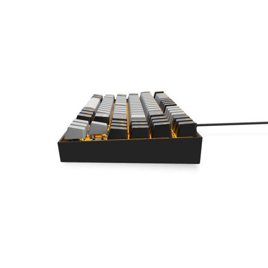 E-YOOSO Z-13 Single Light 89 KEYS Mechanical Keyboard Gray/Black (Red Switch) - DataBlitz
