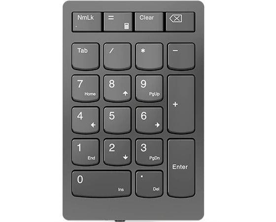 Lenovo Go Wireless Numeric Keypad (Storm Grey) (GY41C33979) - DataBlitz