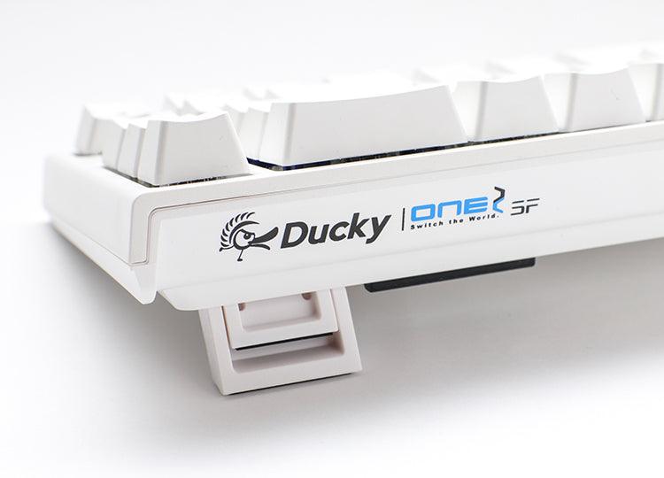 DUCKY ONE 2 SF WHITE CASE RGB LED PBT DOUBLE SHOT MECHANICAL KEYBOARD (CHERRY MX RGB SPEED SWITCH) (DKON1967ST-PUSPDWWT1) - DataBlitz