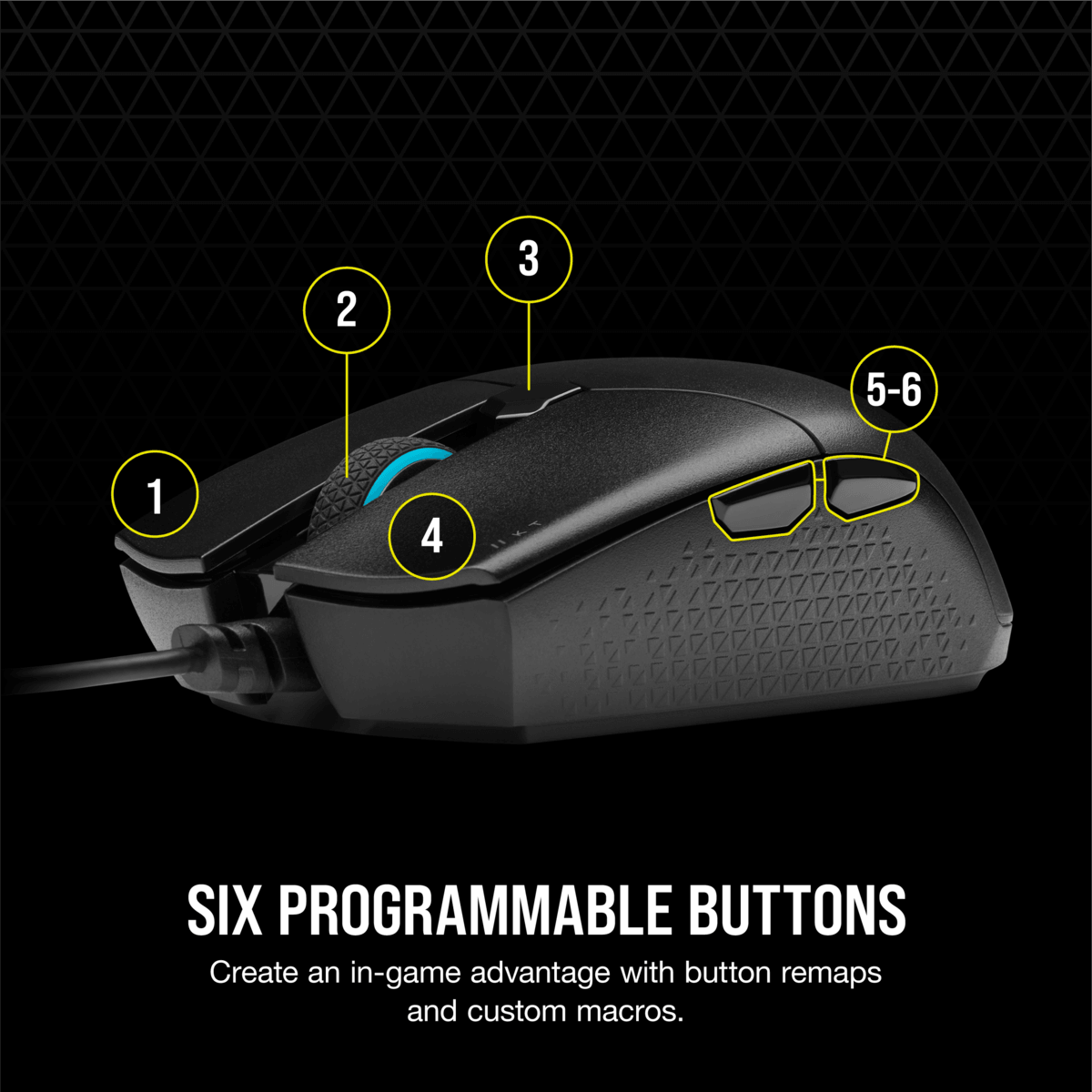 CORSAIR KATAR PRO ULTRA-LIGHT FPS/MOBA GAMING MOUSE - DataBlitz