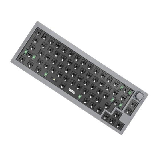 Keychron Q2 QMK Custom Mechanical Barebone Knob Keyboard (Silver Grey) (Q2b2) - DataBlitz