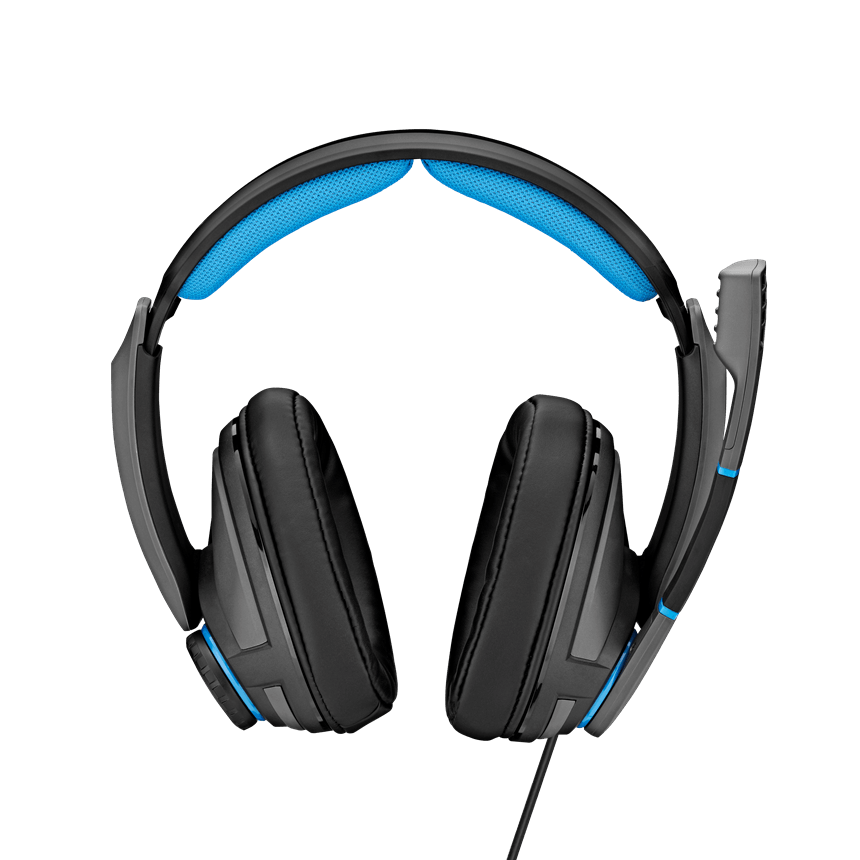EPOS SENNHEISER GSP 300 GAMING SERIES WIRED HEADSET (BLACK/BLUE) - DataBlitz