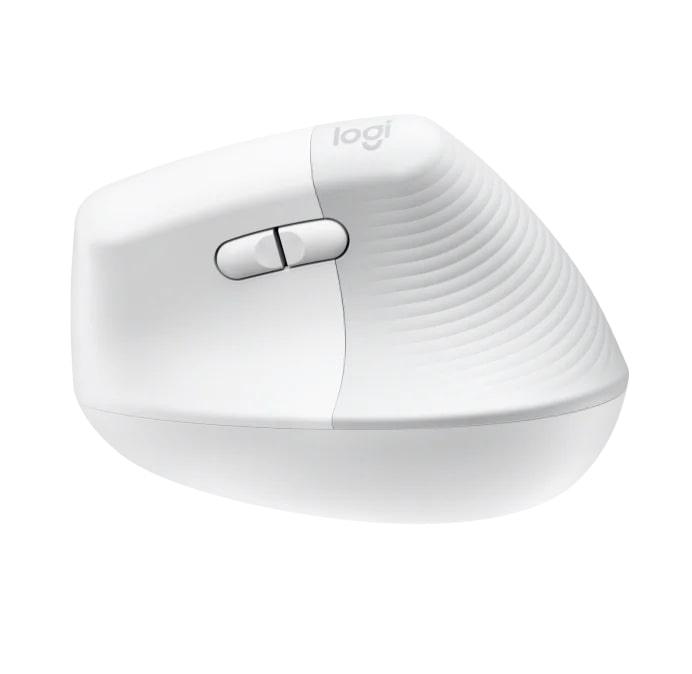LOGITECH LIFT VERTICAL ERGONOMIC MOUSE (OFF-WHITE/PALE GREY) - DataBlitz