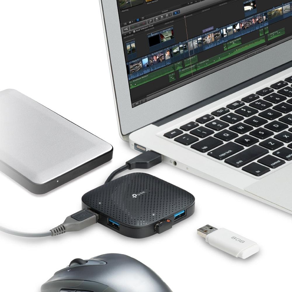 TP-LINK USB 3.0 4-PORT PORTABLE HUB (UH400) - DataBlitz