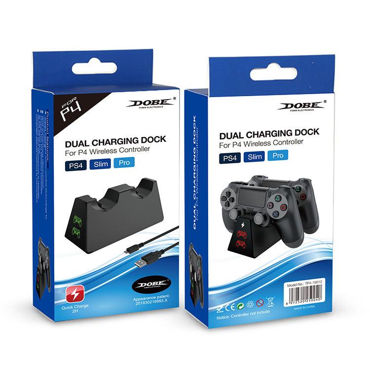 DOBE PS4 DUAL CHARGING DOCK FOR P4 WIRELESS CONTROLLER (PS4/SLIM/PRO) TP4-19012 - DataBlitz