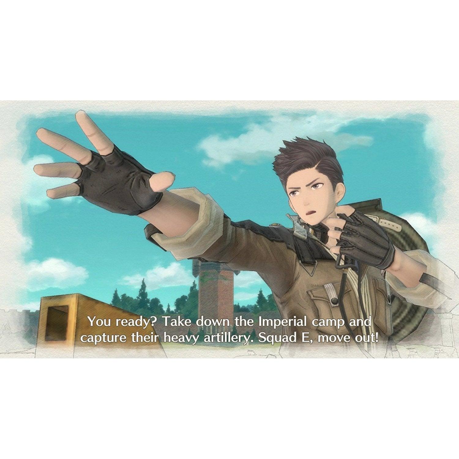 NINTENDO SWITCH VALKYRIA CHRONICLES 4 INCLUDES CONTROLLER SKIN INSIDE