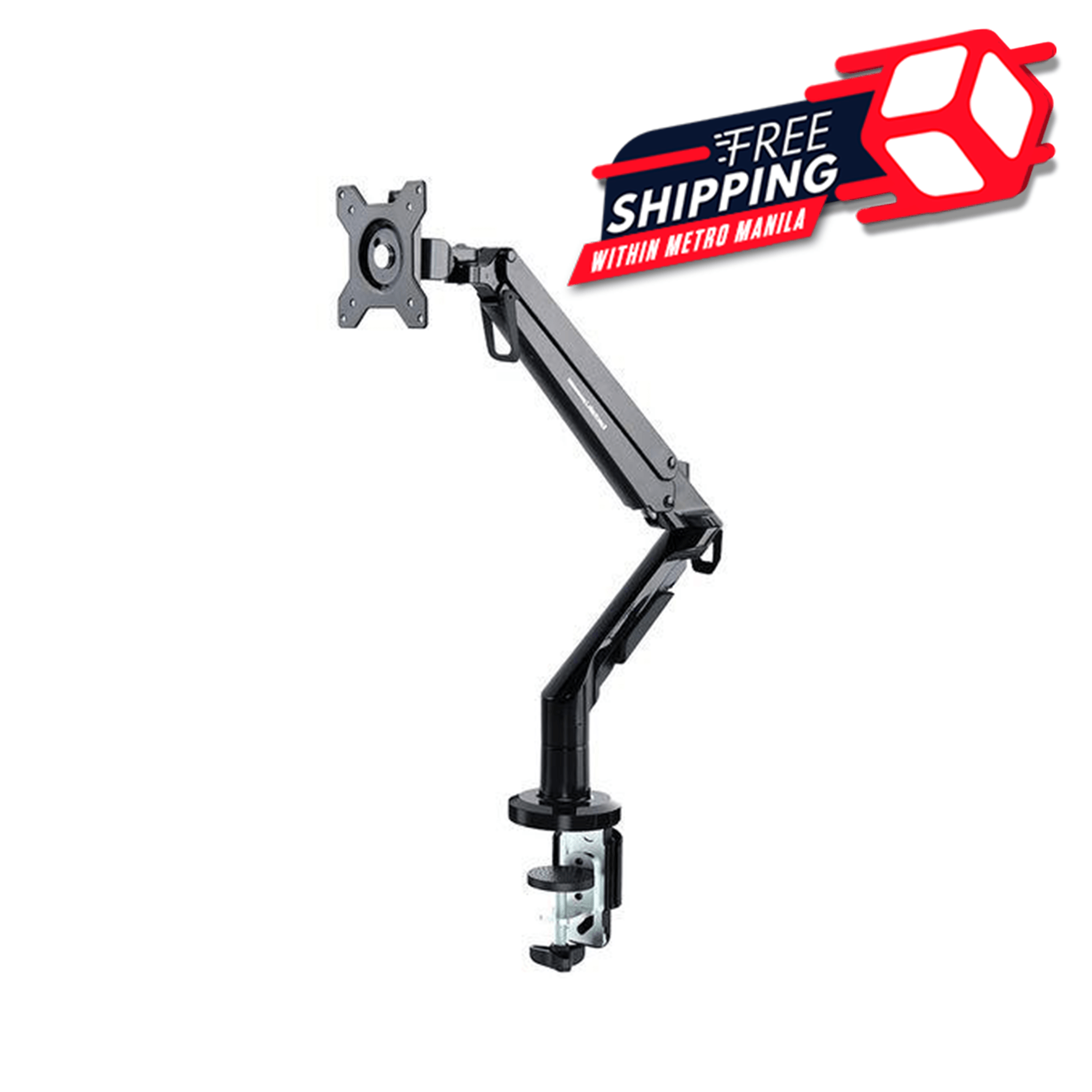 FLEXISPOT SINGLE MONITOR MOUNT 17-36 INCHES (BLACK) (MA8B) - DataBlitz